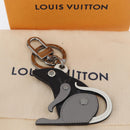 LOUIS VUITTON Monogram Eclipse Porte Cles LV Rat Charm M68835 LV Auth 170848M-11