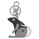 LOUIS VUITTON Monogram Eclipse Porte Cles LV Rat Charm M68835 LV Auth 170848M-2