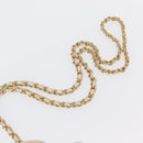 CHANEL Matelasse Vanity Chain Bag Caviar Skin White Gold CC Auth 170858A-14