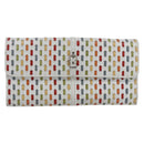 Salvatore Ferragamo Gancini Long Wallet Leather Multicolor Silver Auth 170860-13