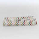Salvatore Ferragamo Gancini Long Wallet Leather Multicolor Silver Auth 170860-5