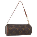 LOUIS VUITTON Monogram Papillon Pouch LV Auth 170861-1