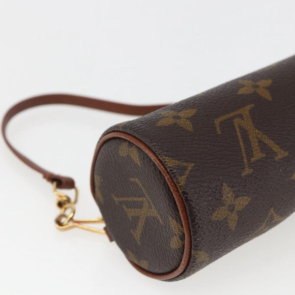 LOUIS VUITTON Monogram Papillon Pouch LV Auth 170861