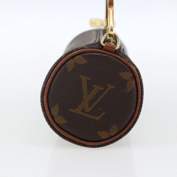 LOUIS VUITTON Monogram Papillon Pouch LV Auth 170861
