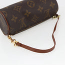 LOUIS VUITTON Monogram Papillon Pouch LV Auth 170861-7