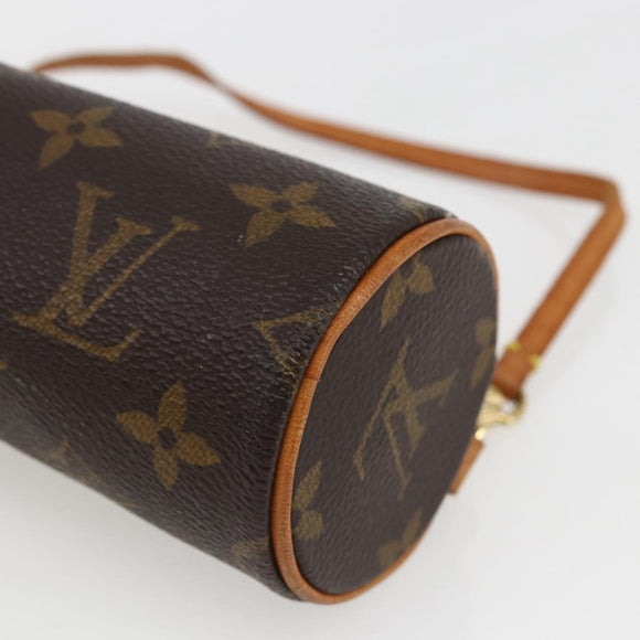LOUIS VUITTON Monogram Papillon Pouch LV Auth 170866
