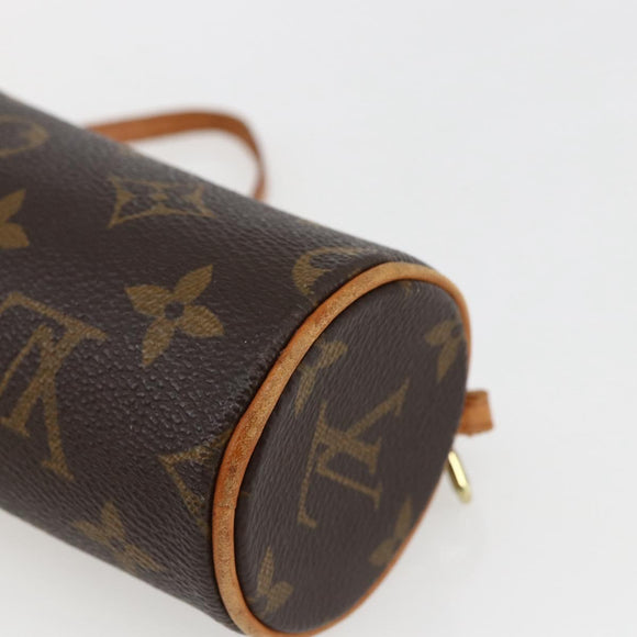 LOUIS VUITTON Monogram Papillon Pouch LV Auth 170866