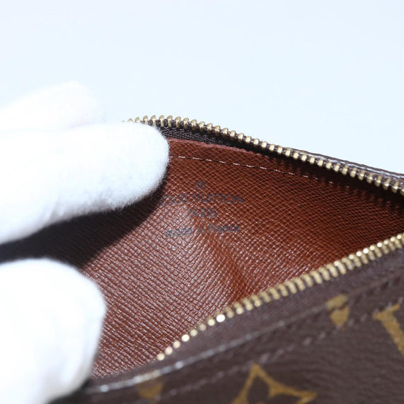 LOUIS VUITTON Monogram Papillon Pouch LV Auth 170866