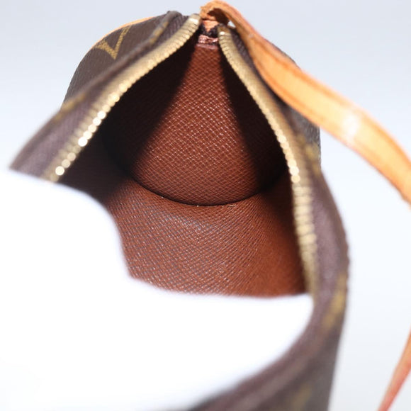 LOUIS VUITTON Monogram Papillon Pouch LV Auth 170866