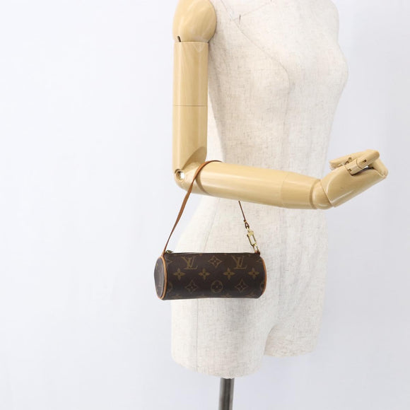 LOUIS VUITTON Monogram Papillon Pouch LV Auth 170866