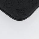 LOUIS VUITTON Mahina Selene PM Pouch Pouch Leather Black M94314 LV Auth 170872M-10