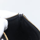 LOUIS VUITTON Mahina Selene PM Pouch Pouch Leather Black M94314 LV Auth 170872M-20