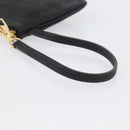 LOUIS VUITTON Mahina Selene PM Pouch Pouch Leather Black M94314 LV Auth 170872M-7