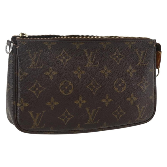 LOUIS VUITTON Monogram Pochette Accessoires Pouch M51980 LV Auth 170876