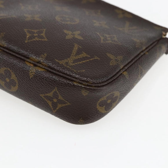 LOUIS VUITTON Monogram Pochette Accessoires Pouch M51980 LV Auth 170876