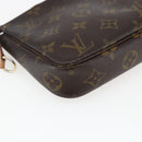 LOUIS VUITTON Monogram Pochette Accessoires Pouch M51980 LV Auth 170876-16