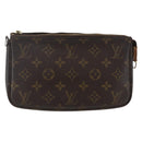 LOUIS VUITTON Monogram Pochette Accessoires Pouch M51980 LV Auth 170876-13