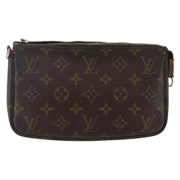 LOUIS VUITTON Monogram Pochette Accessoires Pouch M51980 LV Auth 170876
