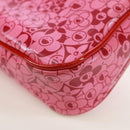 LOUIS VUITTON Cosmic Blossom Pochette Accessoires Pouch Pink M93166 Auth 170877V-17