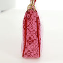 LOUIS VUITTON Cosmic Blossom Pochette Accessoires Pouch Pink M93166 Auth 170877V-4