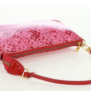 LOUIS VUITTON Cosmic Blossom Pochette Accessoires Pouch Pink M93166 Auth 170877V-6