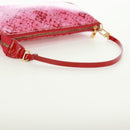 LOUIS VUITTON Cosmic Blossom Pochette Accessoires Pouch Pink M93166 Auth 170877V-7