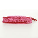 LOUIS VUITTON Cosmic Blossom Pochette Accessoires Pouch Pink M93166 Auth 170877V-5