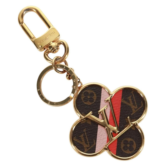 LOUIS VUITTON Monogram Porte Cles Into the Flower Schlüsselanhänger M67356 Auth170880M