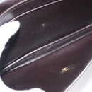 Christian Dior Trotter Canvas Schoudertas Beige Goud Auth 170884-12
