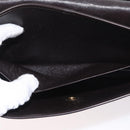 Christian Dior Trotter Canvas Schoudertas Beige Goud Auth 170884-21