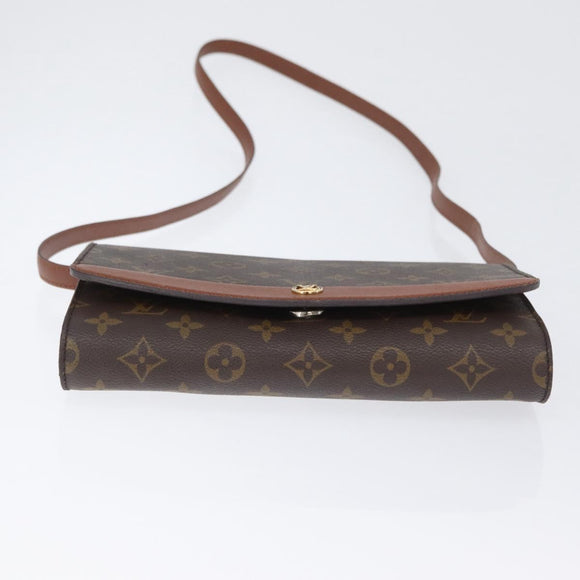 LOUIS VUITTON Monogram Bordeaux 24 Shoulder Bag M51798 LV Auth 170886