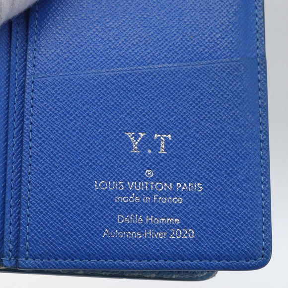 LOUIS VUITTON Monogram Clouds Portefeuille Braza Long Wallet M69680 Auth 170890