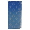 LOUIS VUITTON Monogram Clouds Portefeuille Braza Long Wallet M69680 Auth 170890-2