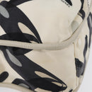 CHANEL Tote Bag Canvas White Silver CC Auth 170892-10