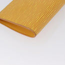 LOUIS VUITTON Epi Pochette Accessoires Etui Geel M52949 LV Auth 170894-15