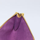 LOUIS VUITTON Epi Pochette Accessoires Etui Geel M52949 LV Auth 170894-19