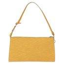 LOUIS VUITTON Epi Pochette Accessoires Etui Geel M52949 LV Auth 170894-2