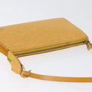 LOUIS VUITTON Epi Pochette Accessoires Pouch Yellow M52949 LV Auth 170894-6