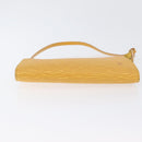 LOUIS VUITTON Epi Pochette Accessoires Etui Geel M52949 LV Auth 170894-5