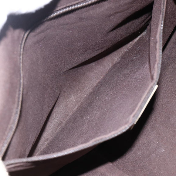 GUCCI GG Canvas Abbey Tote Bag Beige Gold 141470 Auth 170896