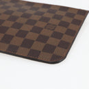 LOUIS VUITTON Damier Ebene Neverfull MM Pouch Accessory Pouch LV Auth 170900-9