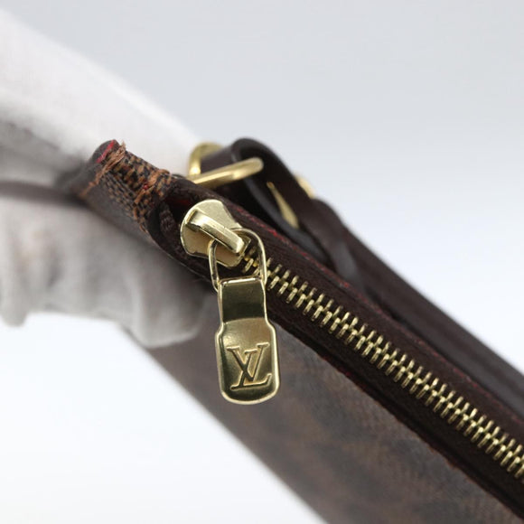 LOUIS VUITTON Damier Ebene Neverfull MM Pouch Accessory Pouch LV Auth 170900