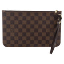 LOUIS VUITTON Damier Ebene Neverfull MM Pouch Accessory Pouch LV Auth 170900-2