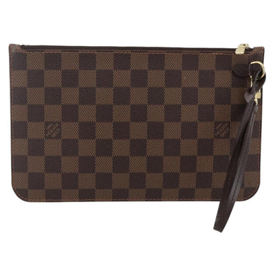 LOUIS VUITTON Damier Ebene Neverfull MM Pouch Accessory Pouch LV Auth 170900 - 0
