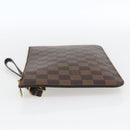 LOUIS VUITTON Damier Ebene Neverfull MM Pouch Accessory Pouch LV Auth 170900-3