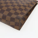 LOUIS VUITTON Damier Ebene Poche Toilette 26 Pouch N47543 LV Auth 170903-15