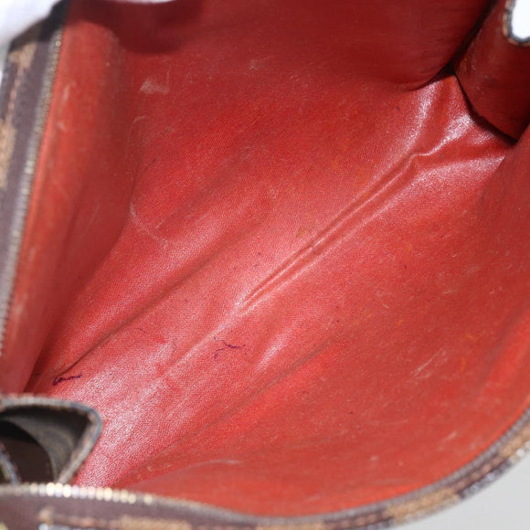 LOUIS VUITTON Damier Ebene Poche Toilette 26 Pouch N47543 LV Auth 170903