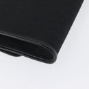 Christian Dior Trotter Canvas Chain Shoulder Bag Black Gold Auth 170904-15