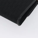 Christian Dior Trotter Canvas Chain Shoulder Bag Black Gold Auth 170904-16