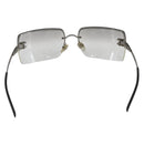 CHANEL Sunglasses metal Clear CC Auth 170905-3